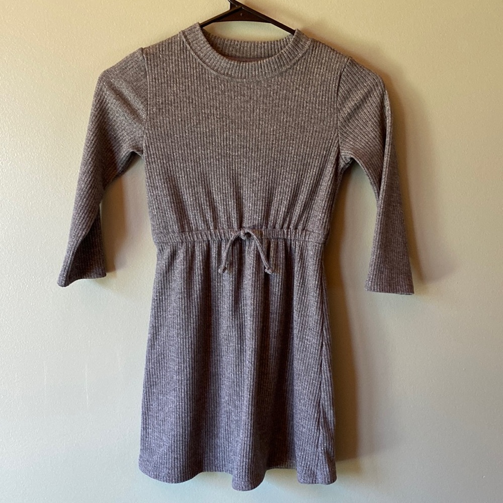 1/2 sleeve sweater dress